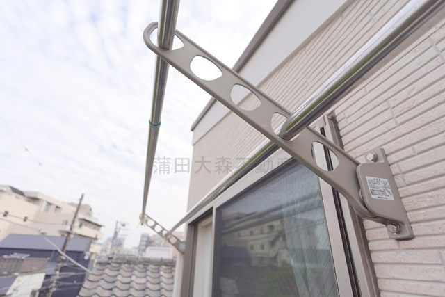 西蒲田戸建の設備|物干し器具