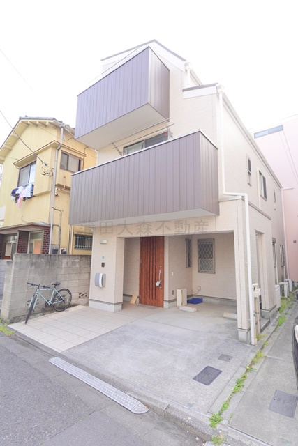 西蒲田戸建の外観