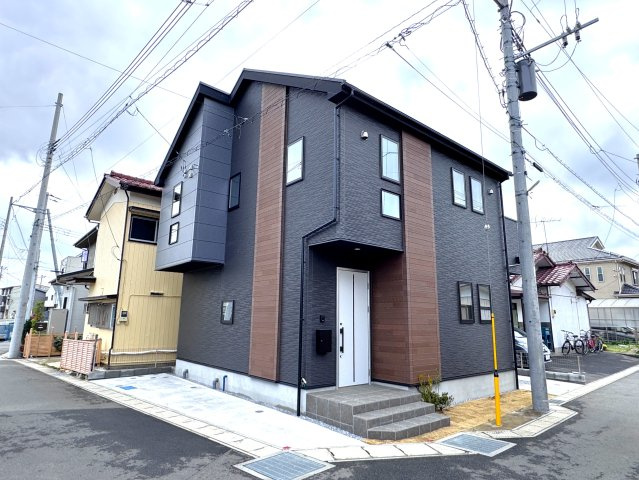 流山市木２丁目新築戸建（木１期）の外観|完成済み内覧可能です！！