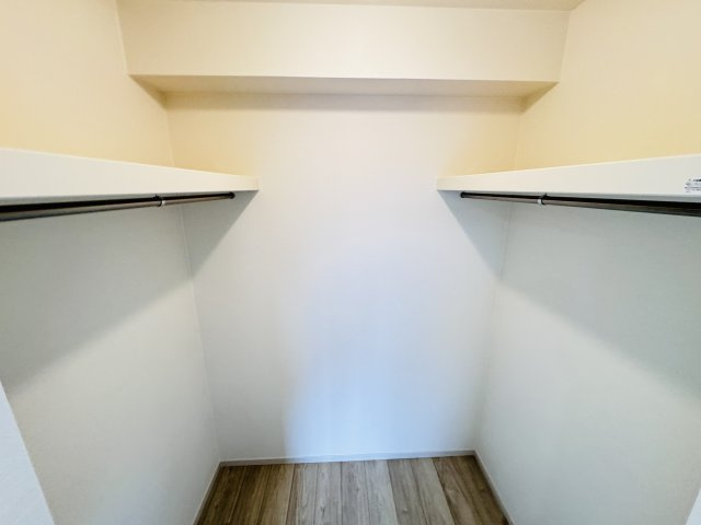 流山市木２丁目新築戸建（木１期）の収納|7.25帖寝室・ウォークインクローゼット