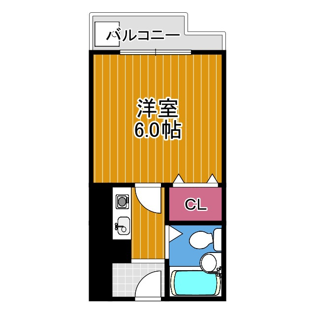 新栄プロパティー藤井寺の間取り