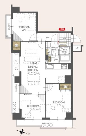 府中市宮西町３丁目の中古マンション