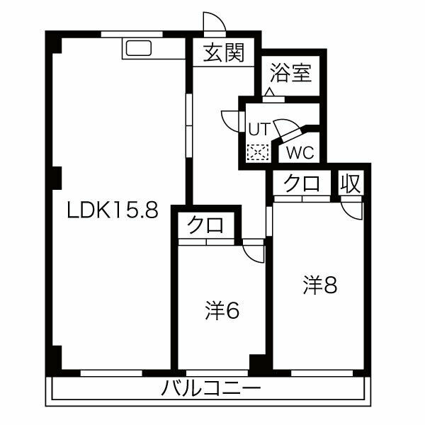 パークハイツ宮下の間取り