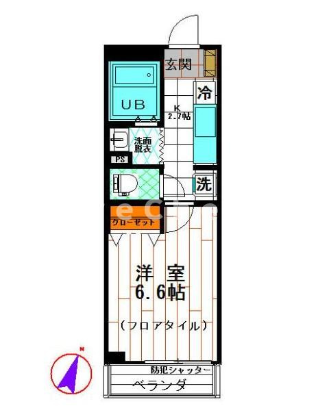 バディ千川の間取り