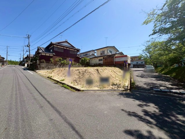 栗東市小野　建築条件無し売土地