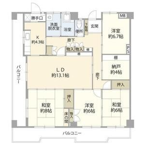 【間取り】 | 納屋橋マンションA棟