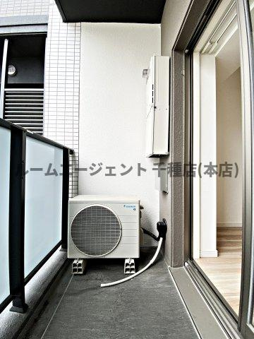 ラグゼナ上前津のバルコニー