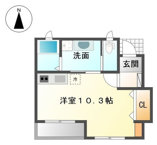 【間取り】 | シャルマンＮ