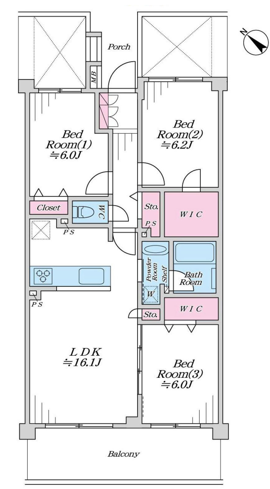 日野市三沢３丁目の中古マンション