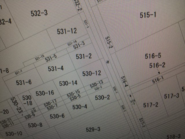 見附市学校町1丁目　土地建物の地図