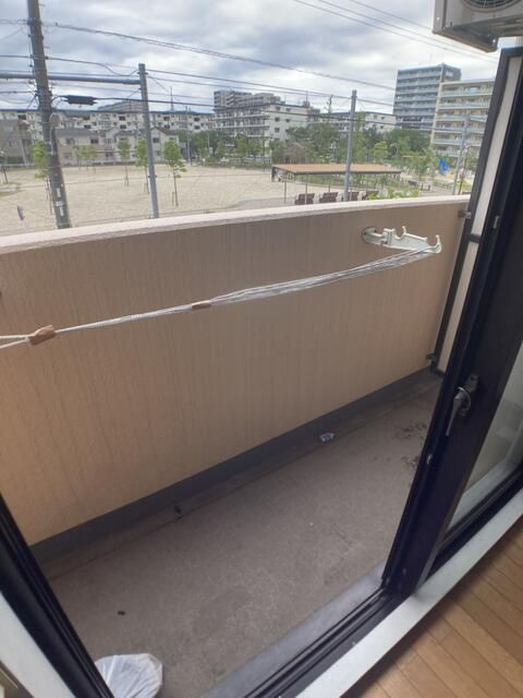 ライオンズマンション東新小岩のバルコニー