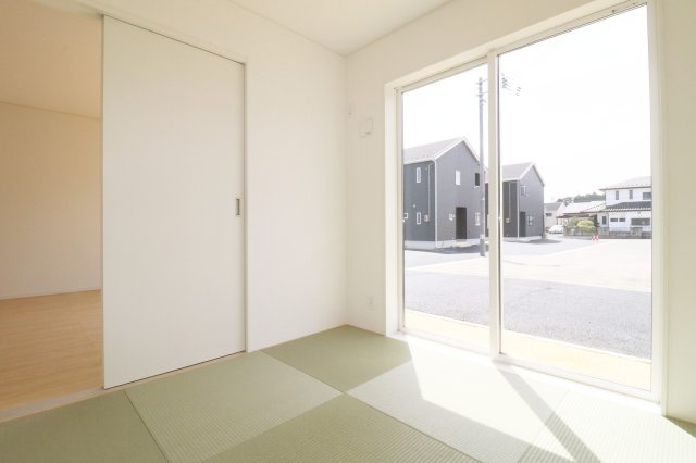 矢吹町一本木第6　　　4号棟　　　善郷小学校、矢吹中学区の和室