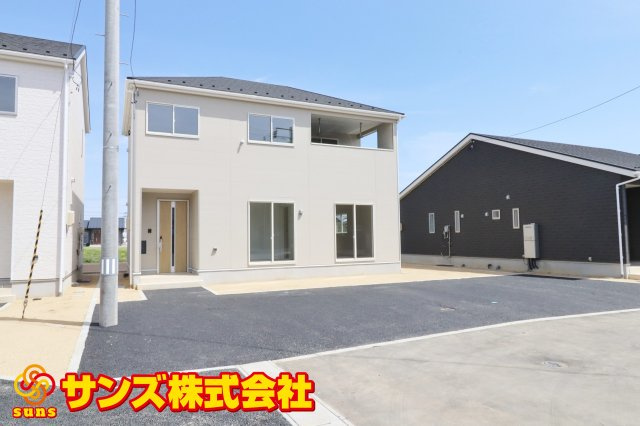 矢吹町一本木第6　　　4号棟　　　善郷小学校、矢吹中学区の外観|南西側から見た外観