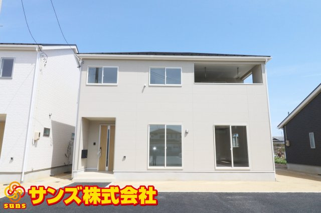 矢吹町一本木第6　　　4号棟　　　善郷小学校、矢吹中学区の外観|南側から見た外観