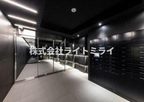北区滝野川１丁目の賃貸マンションのロビー