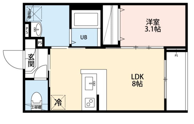 【間取り】 | クロワッサン六町