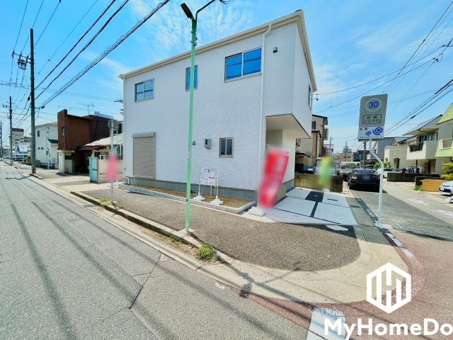 北区六が池町　1期　1棟の前面道路含む現地写真|5月2日 現地写真