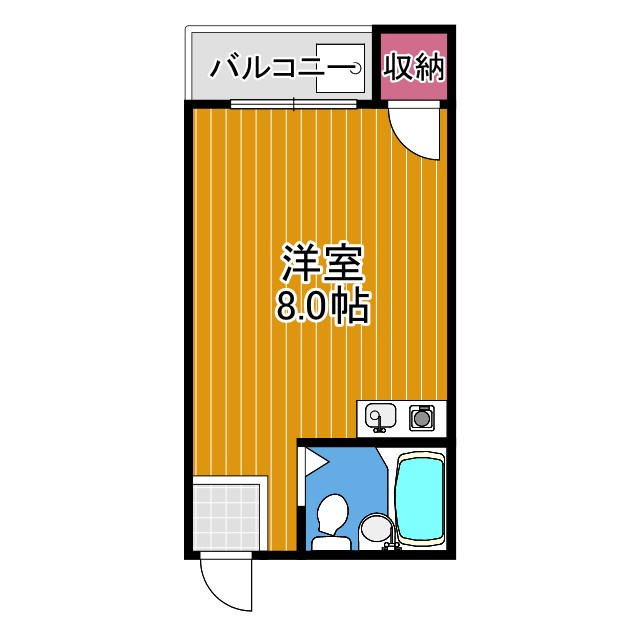 アサヒビルの間取り