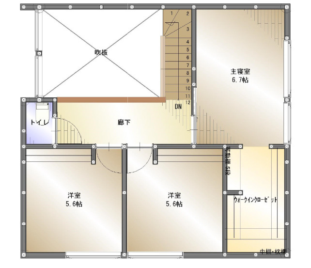 北区清水新地の間取り