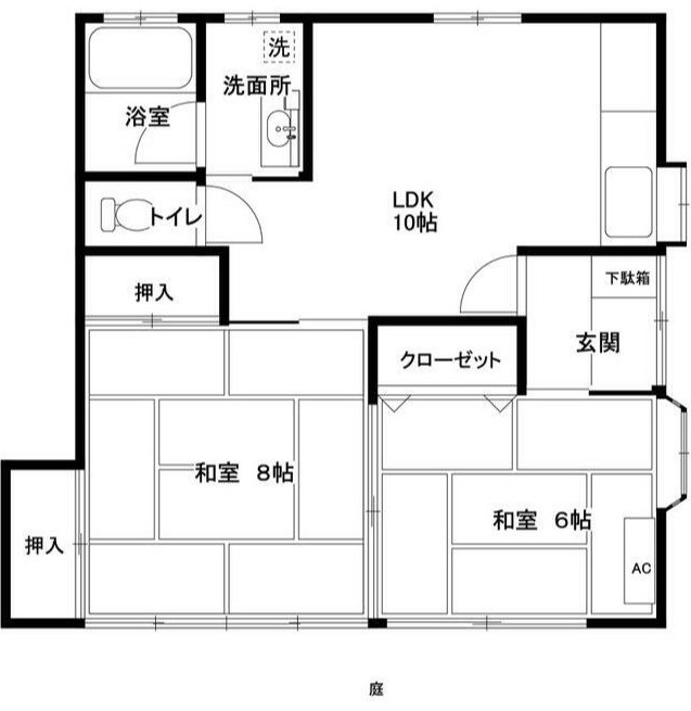 第3サミ―コーポの間取り