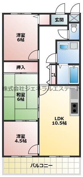 グレース深野の間取り