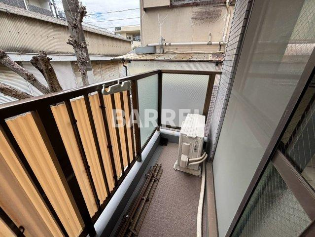 パラシオン西町のバルコニー