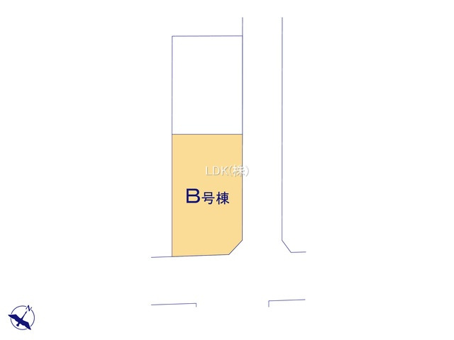 【区画図】 | 新築戸建／ふじみ野市南台２丁目（全2棟）