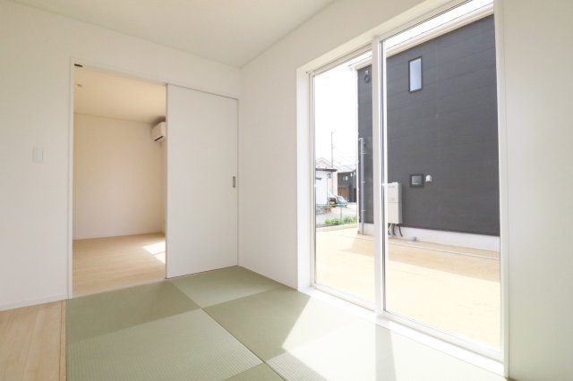 矢吹町一本木第6　　　6号棟　　　善郷小学校、矢吹中学区の和室