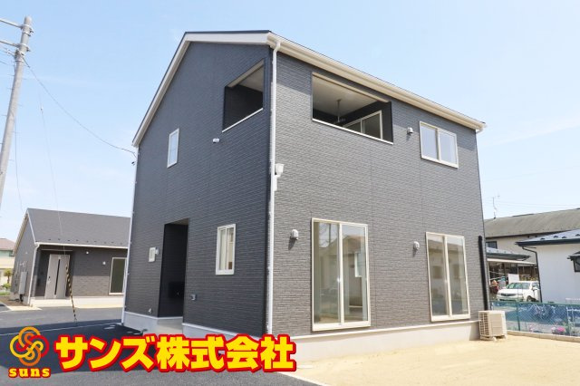矢吹町一本木第6　　　6号棟　　　善郷小学校、矢吹中学区の外観|南西側から見た外観