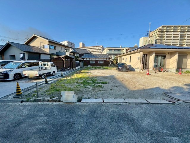守山市勝部1丁目　建築条件無し売土地の外観