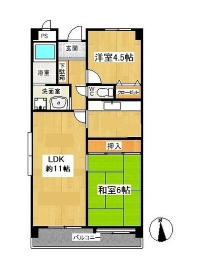 【間取り】 | セントラーレ鳥が丘