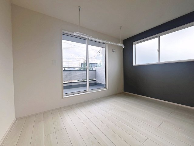 新築戸建・新築建売　福島市笹木野大金谷尻　野田小・野田中の洋室|7帖の洋室は広々とした空間でご夫婦の主寝室としておすすめです！