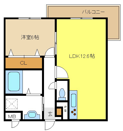 グロウヒルズ新守の間取り