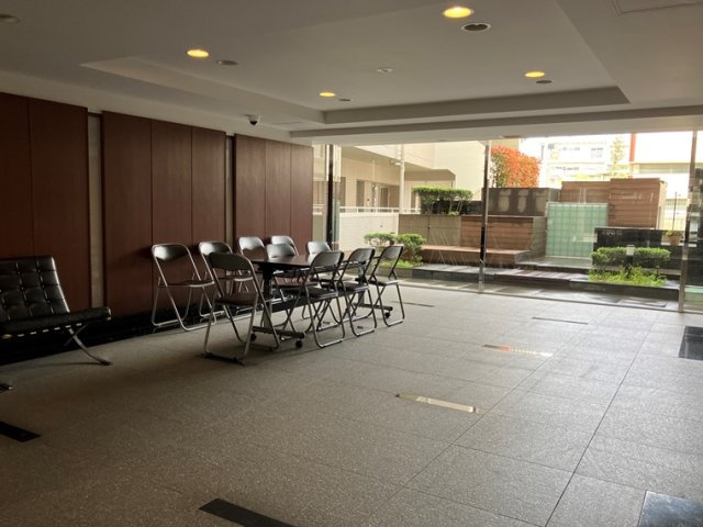 清潔なロビーです