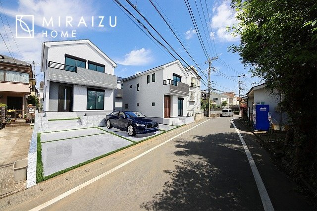 【外観】 | ※イメージ　青く澄み渡った綺麗な空と、陽の光をたっぷりと受ける、そんな新築住宅で新生活をスタートしてみませんか？見学・ご相談等、ミライズホーム(株)までお気軽にご連絡下さい。