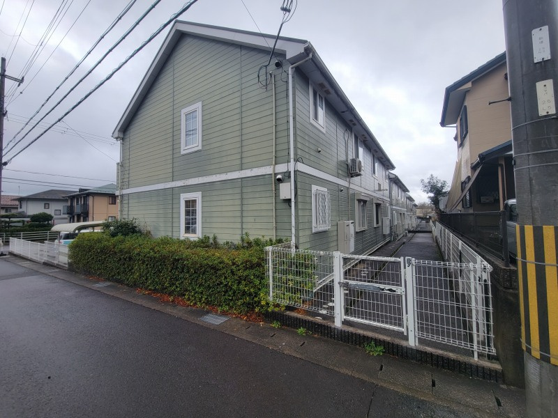 敷地東側より