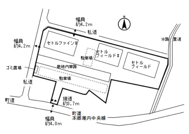 【区画図】