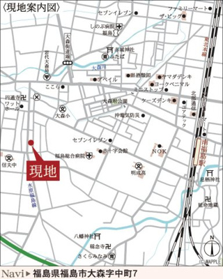 【地図】 | Livele Garden.S　大森第９　２号棟 | ★内覧予約でブランド米2kg★