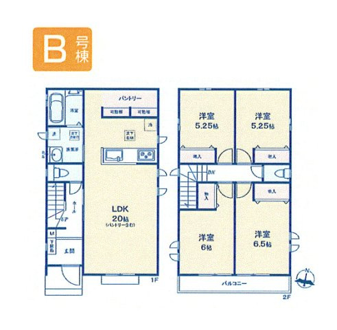 立川市砂川町6丁目　新築戸建全2棟