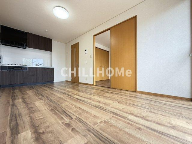 ポルトス元町　Ｂの居間・リビング|当社、チルホームのHPもご覧ください(^^)/物件情報多数♪