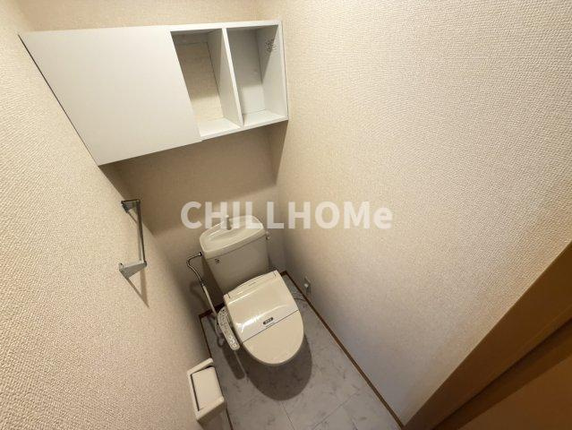 ポルトス元町　Ｂのトイレ|当社、チルホームのHPもご覧ください(^^)/物件情報多数♪