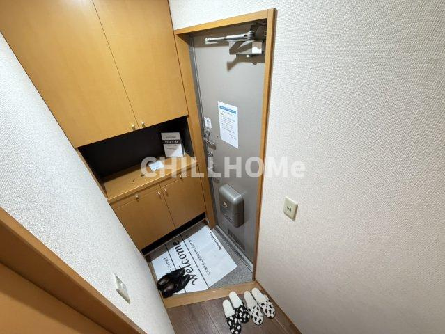 ポルトス元町　Ｂの玄関|当社、チルホームのHPもご覧ください(^^)/物件情報多数♪
