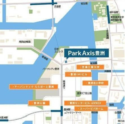 【地図】 | パークアクシス豊洲