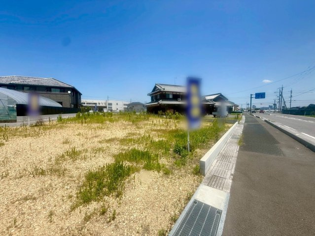 草津市北山田町2号地　建築条件無し売土地の外観