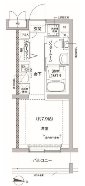 RELUXIA方南町Ⅱの間取り