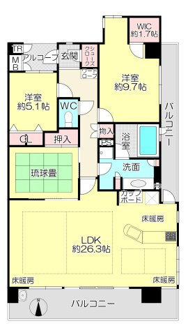中古マンション　キャンファーローレルタワー豊橋