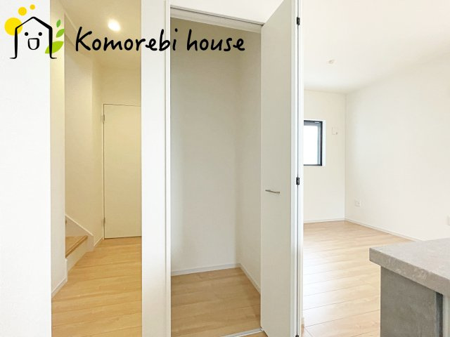 上尾市西宮下　7期　新築一戸建て　ケイアイグレース　01の収納|収納があります