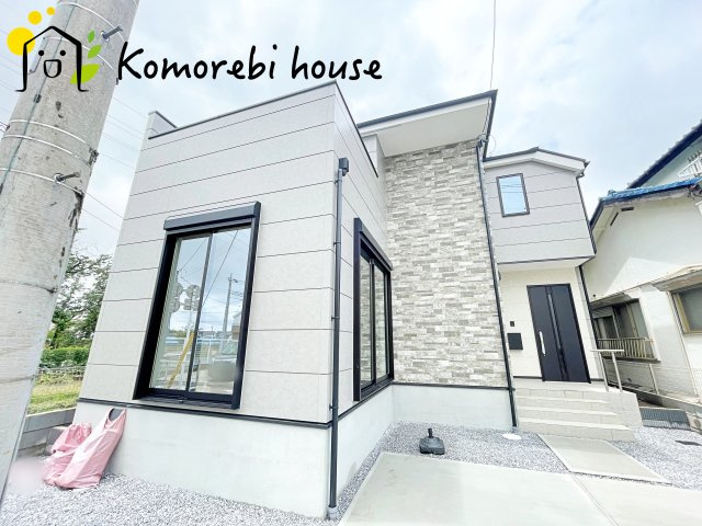 上尾市西宮下　7期　新築一戸建て　ケイアイグレース　01の外観|外観は落ち着いています