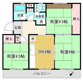 【間取り】 | 松が谷６番地住宅 | ご予算やライフスタイルに合わせたリフォーム提案も可能です！お気軽にご相談ください！