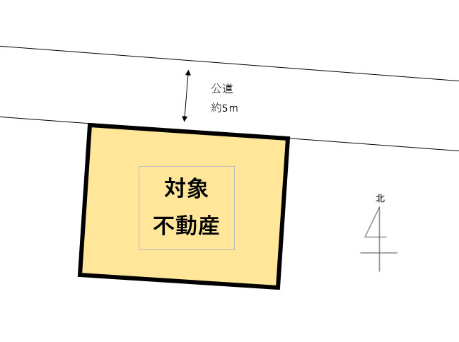 南区宇品西２丁目の土地図